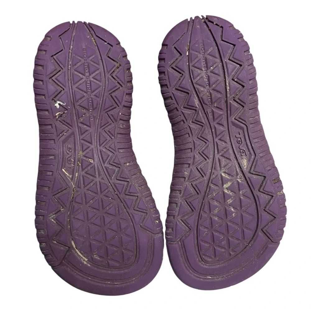 Teva Purple Blue Hurricane 3 1019535C Multicolor Sports Strappy Sandals Size 11